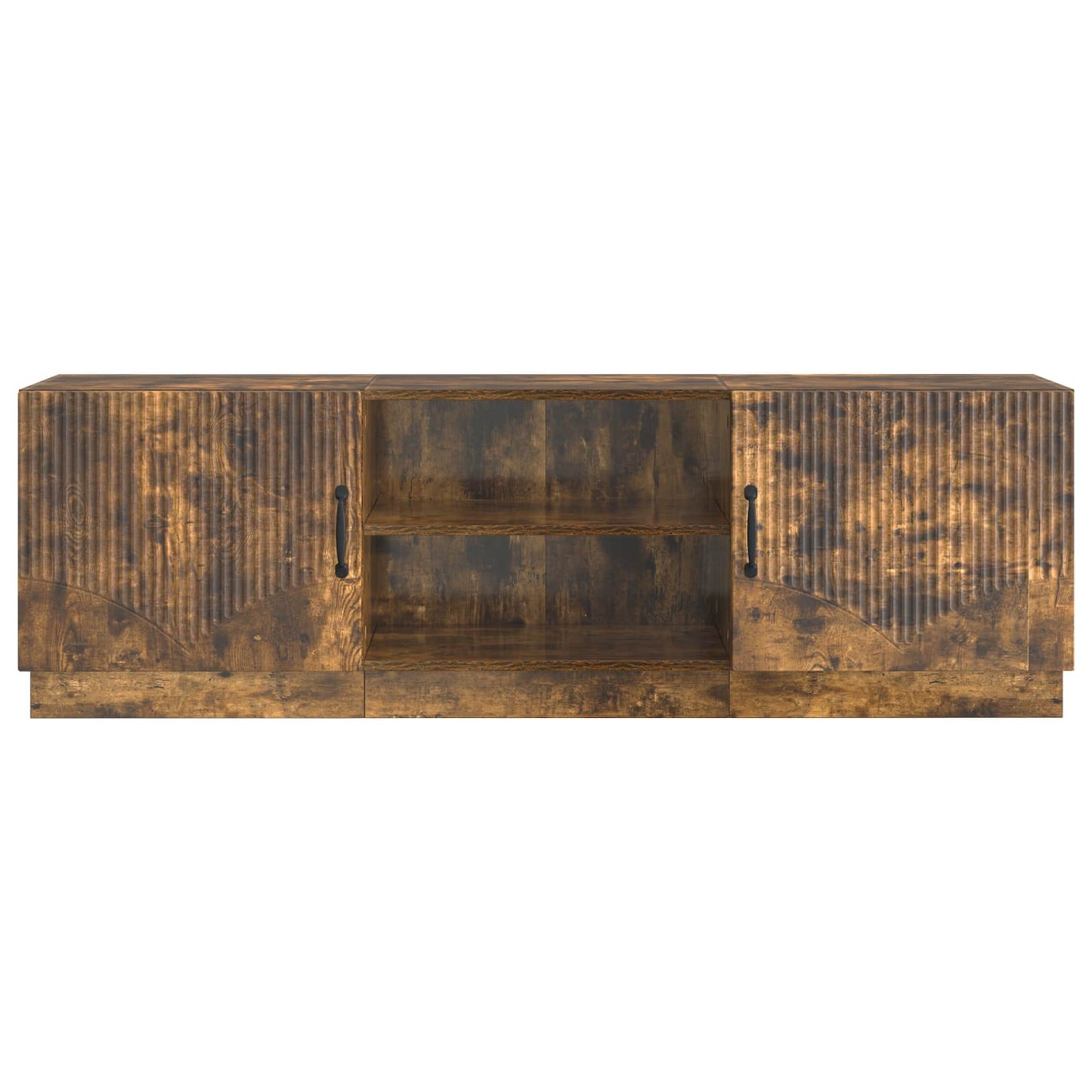 vidaXL Ντουλάπι TV Καπνισμένο Ξύλο Δρυός 150 x 31 x 47 εκ