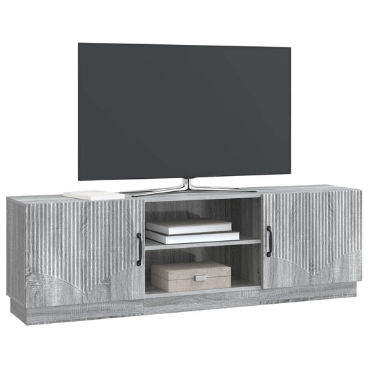 vidaXL Ντουλάπι TV Γκρι Sonoma 150 x 31 x 47 εκ Επεξεργασμένο Ξύλο