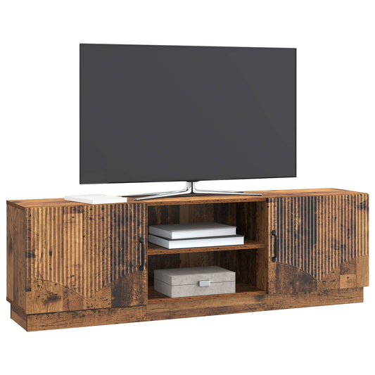 vidaXL Ντουλάπι TV Παλαιωμένο ξύλο 150 x 31 x 47 εκ Επεξεργασμένο Ξύλο