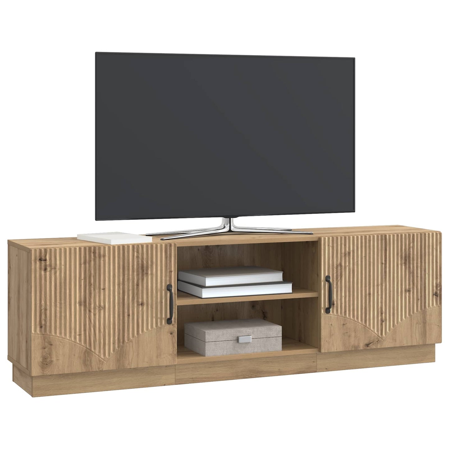 vidaXL Ντουλάπι TV Artisan Δρυς 150 x 31 x 47 εκ Επεξεργασμένο Ξύλο