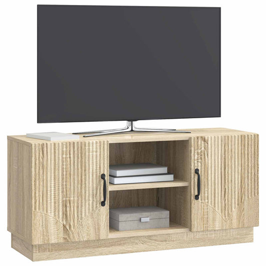 vidaXL Ντουλάπι TV Sonoma Δρυς 102 x 34,5 x 47 εκ Επεξεργασμένο Ξύλο