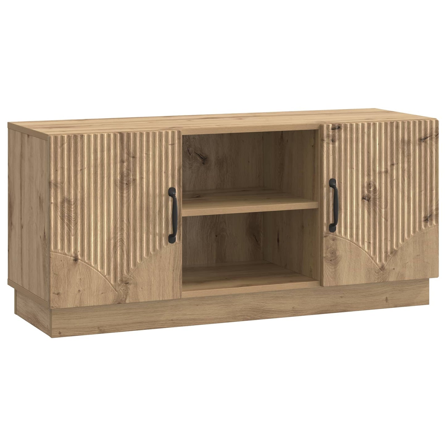 vidaXL Ντουλάπι TV Artisan Δρυς 102 x 34,5 x 47 εκ Επεξεργασμένο Ξύλο