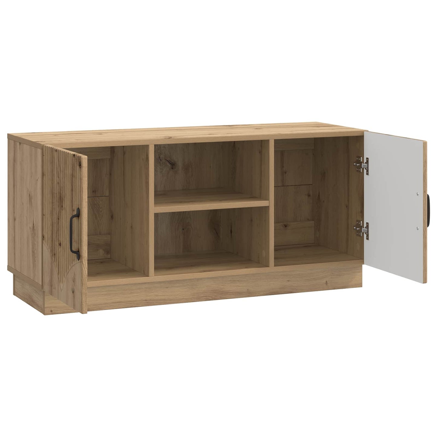 vidaXL Ντουλάπι TV Artisan Δρυς 102 x 34,5 x 47 εκ Επεξεργασμένο Ξύλο