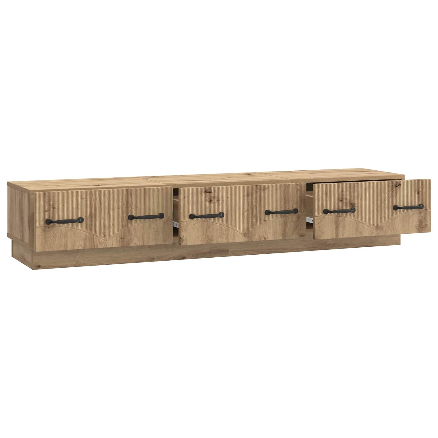 vidaXL Ντουλάπι TV Artisan Δρυς 147 x 34,5 x 27 εκ Επεξεργασμένο Ξύλο