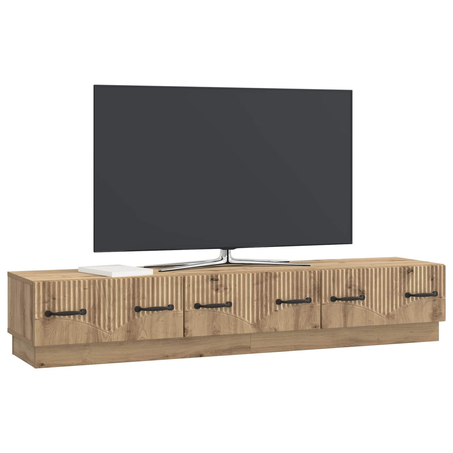 vidaXL Ντουλάπι TV Artisan Δρυς 147 x 34,5 x 27 εκ Επεξεργασμένο Ξύλο