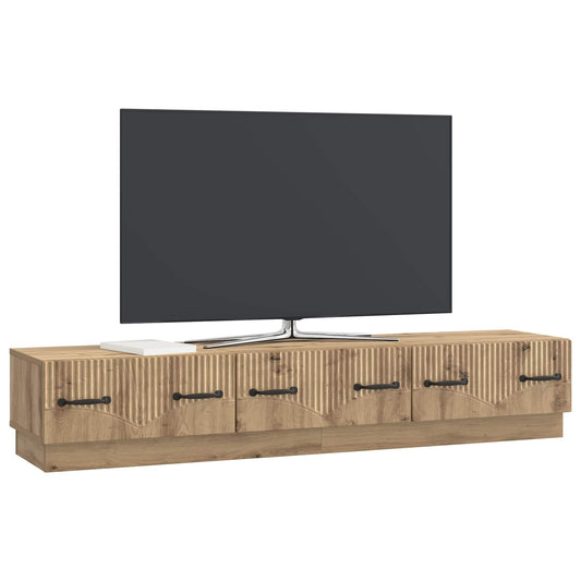 vidaXL Ντουλάπι TV Artisan Δρυς 147 x 34,5 x 27 εκ Επεξεργασμένο Ξύλο