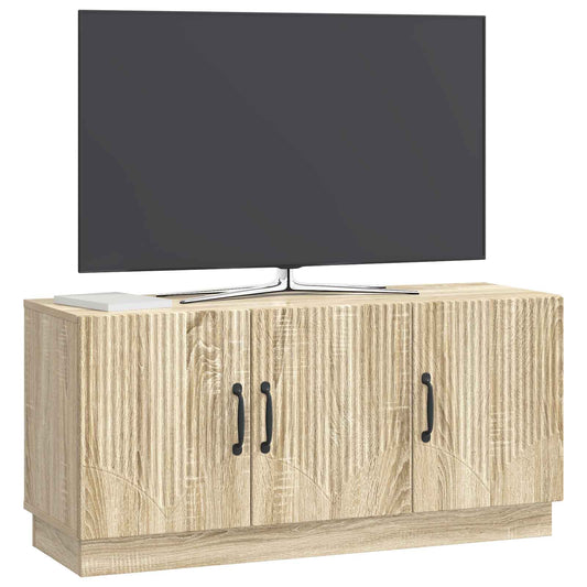 vidaXL Ντουλάπι TV Sonoma Δρυς 99 x 34,5 x 47 εκ Επεξεργασμένο Ξύλο