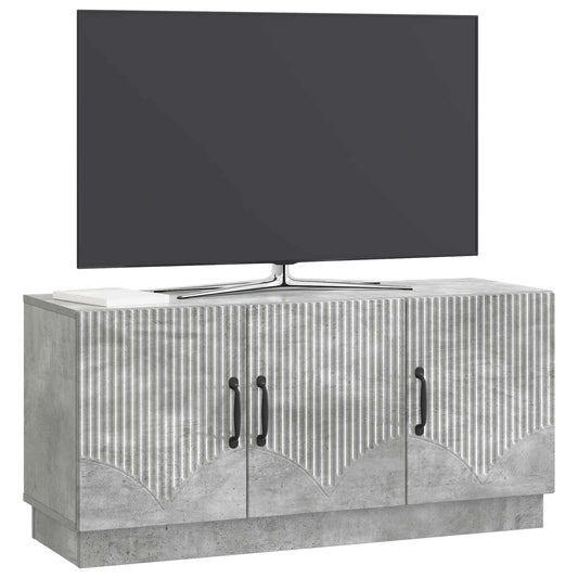 vidaXL Ντουλάπι TV Γκρι Σκυροδέματος 99 x 34,5 x 47 εκ
