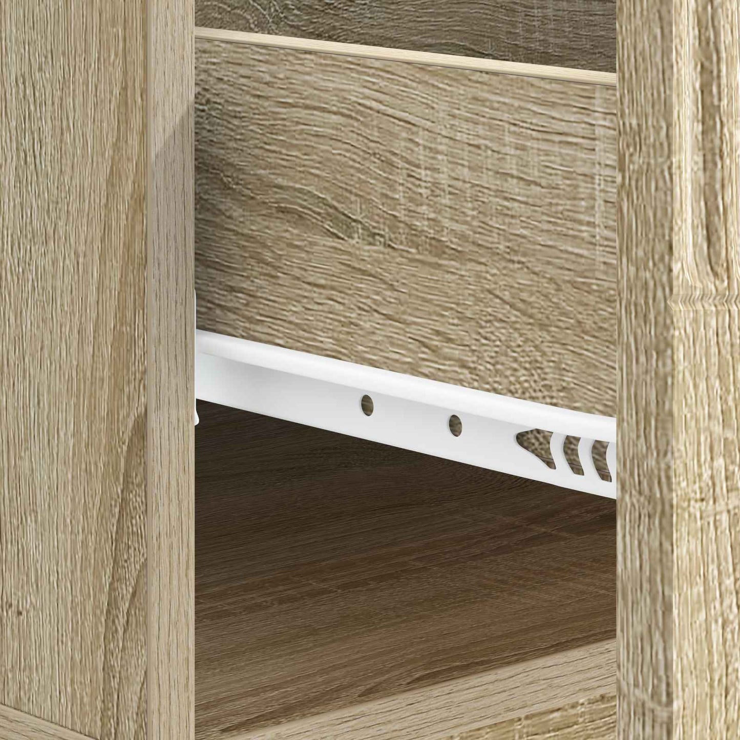 vidaXL Τραπεζάκι σαλονιού με συρτάρι Sonoma Δρυς 49 x 50 x 37 εκ.
