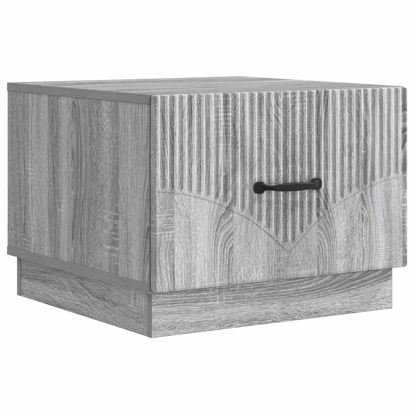 vidaXL Τραπεζάκι σαλονιού με συρτάρι Γκρι Sonoma 49 x 50 x 37 εκ.