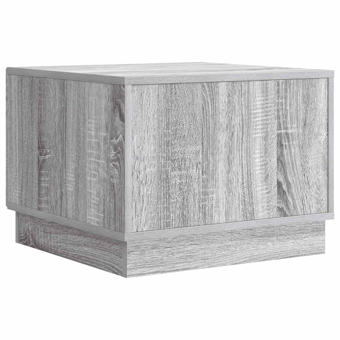 vidaXL Τραπεζάκι σαλονιού με συρτάρι Γκρι Sonoma 49 x 50 x 37 εκ.