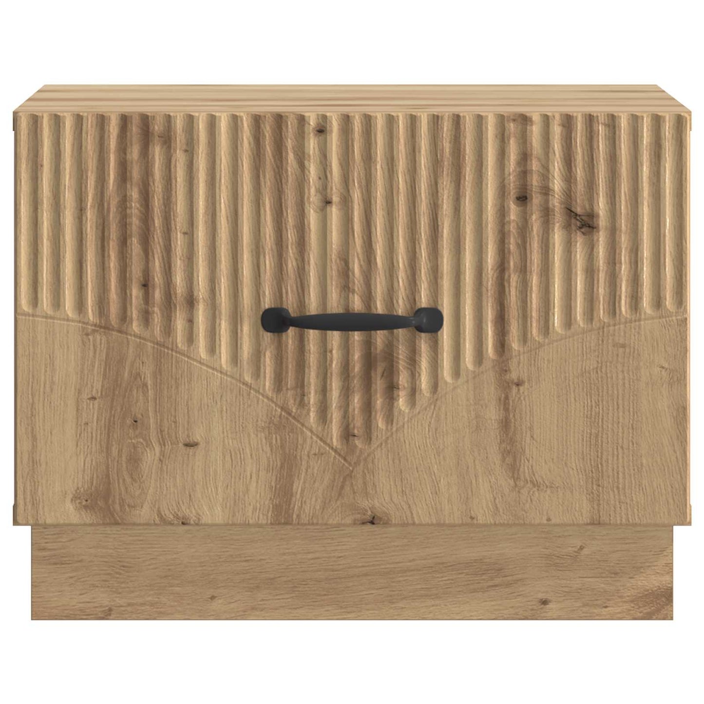 vidaXL Τραπεζάκι σαλονιού με συρτάρι Artisan Δρυς 49 x 50 x 37 εκ.