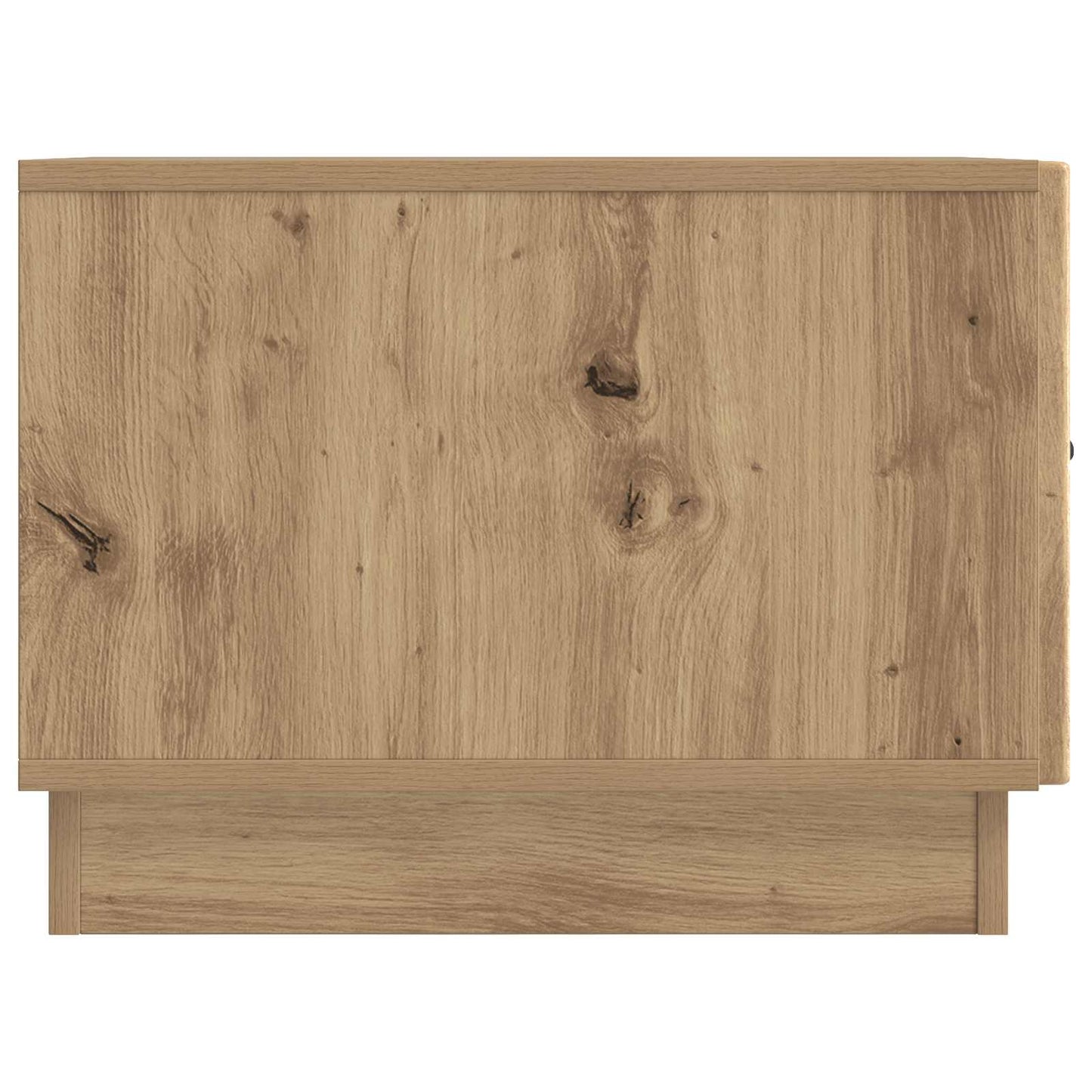 vidaXL Τραπεζάκι σαλονιού με συρτάρι Artisan Δρυς 49 x 50 x 37 εκ.