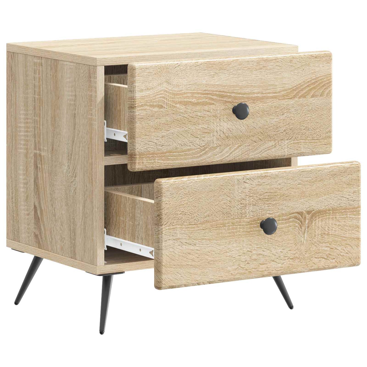 vidaXL Κομοδίνο Sonoma Δρυς 43 x 34,5 x 47,5 εκ Επεξεργασμένο Ξύλο