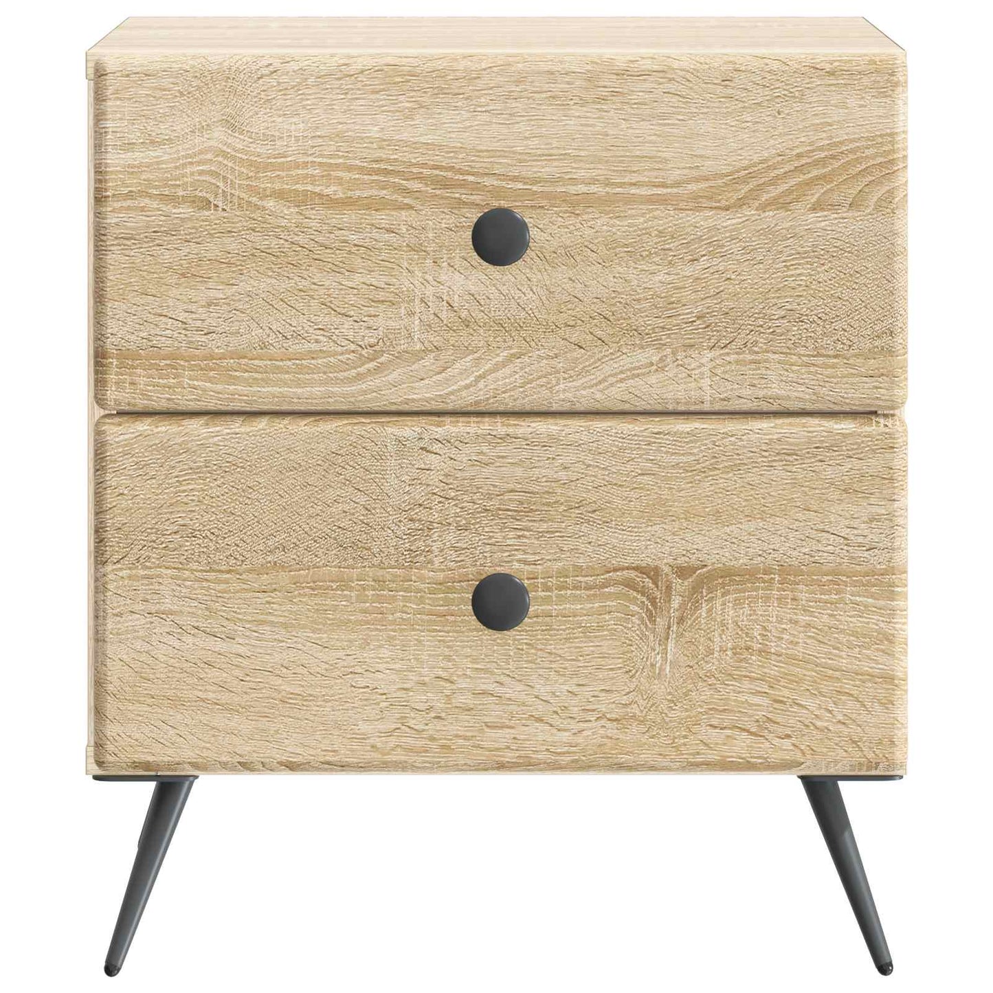 vidaXL Κομοδίνο Sonoma Δρυς 43 x 34,5 x 47,5 εκ Επεξεργασμένο Ξύλο
