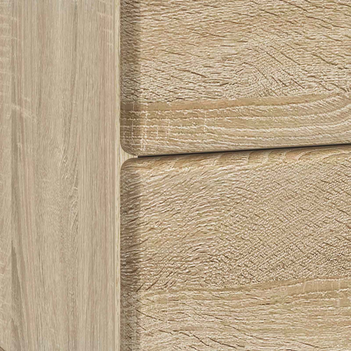 vidaXL Κομοδίνο 2 τμχ. Sonoma Δρυς 43 x 34,5 x 47,5 εκ