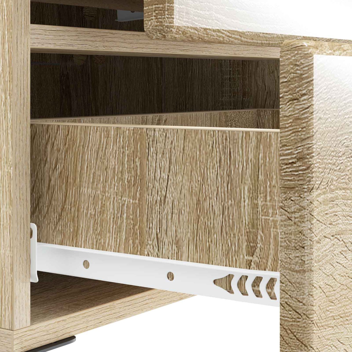 vidaXL Κομοδίνο 2 τμχ. Sonoma Δρυς 43 x 34,5 x 47,5 εκ