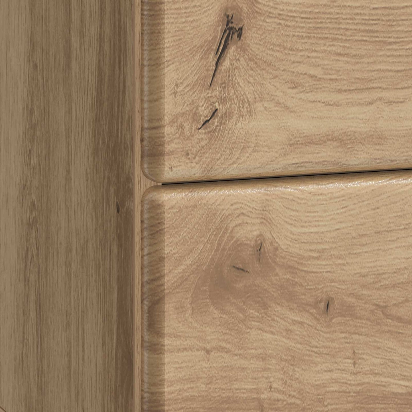vidaXL Κομοδίνο Artisan Δρυς 43 x 34,5 x 47,5 εκ Επεξεργασμένο Ξύλο