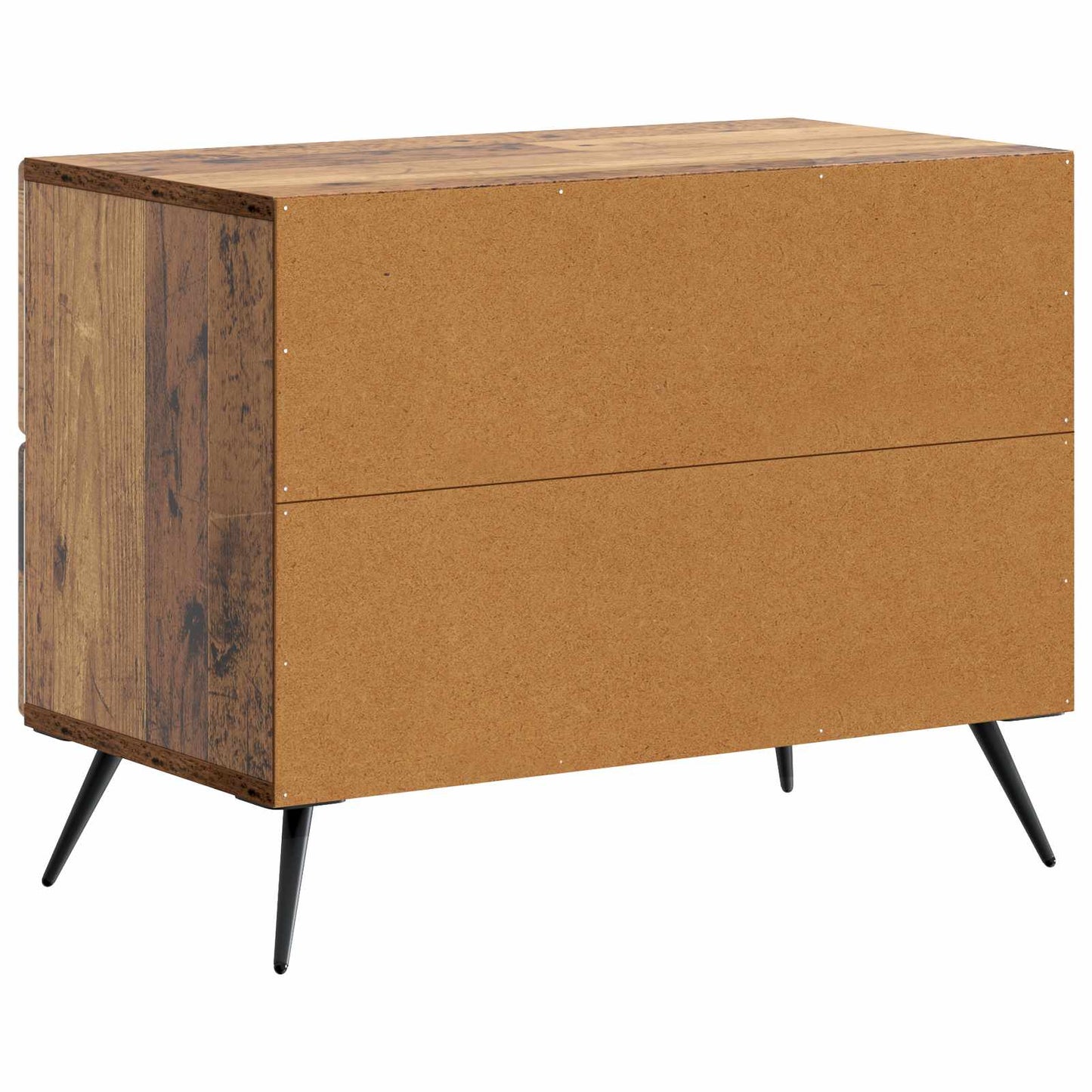 vidaXL Κομοδίνο Παλαιωμένο ξύλο 62 x 34,5 x 47,5 εκ Επεξεργασμένο Ξύλο
