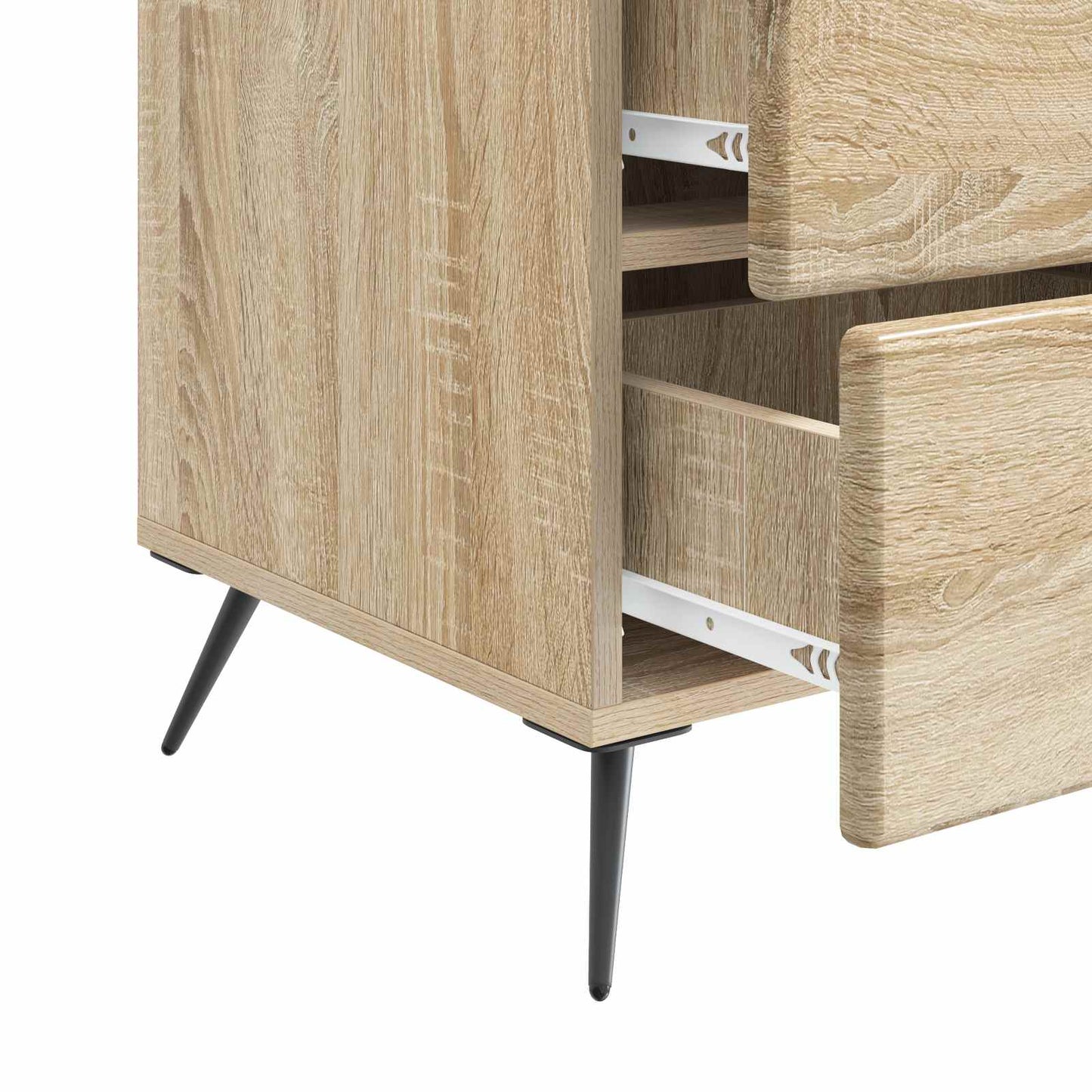 vidaXL Κομοδίνο Sonoma Δρυς 43 x 41 x 66,5 εκ. Επεξεργασμένο Ξύλο
