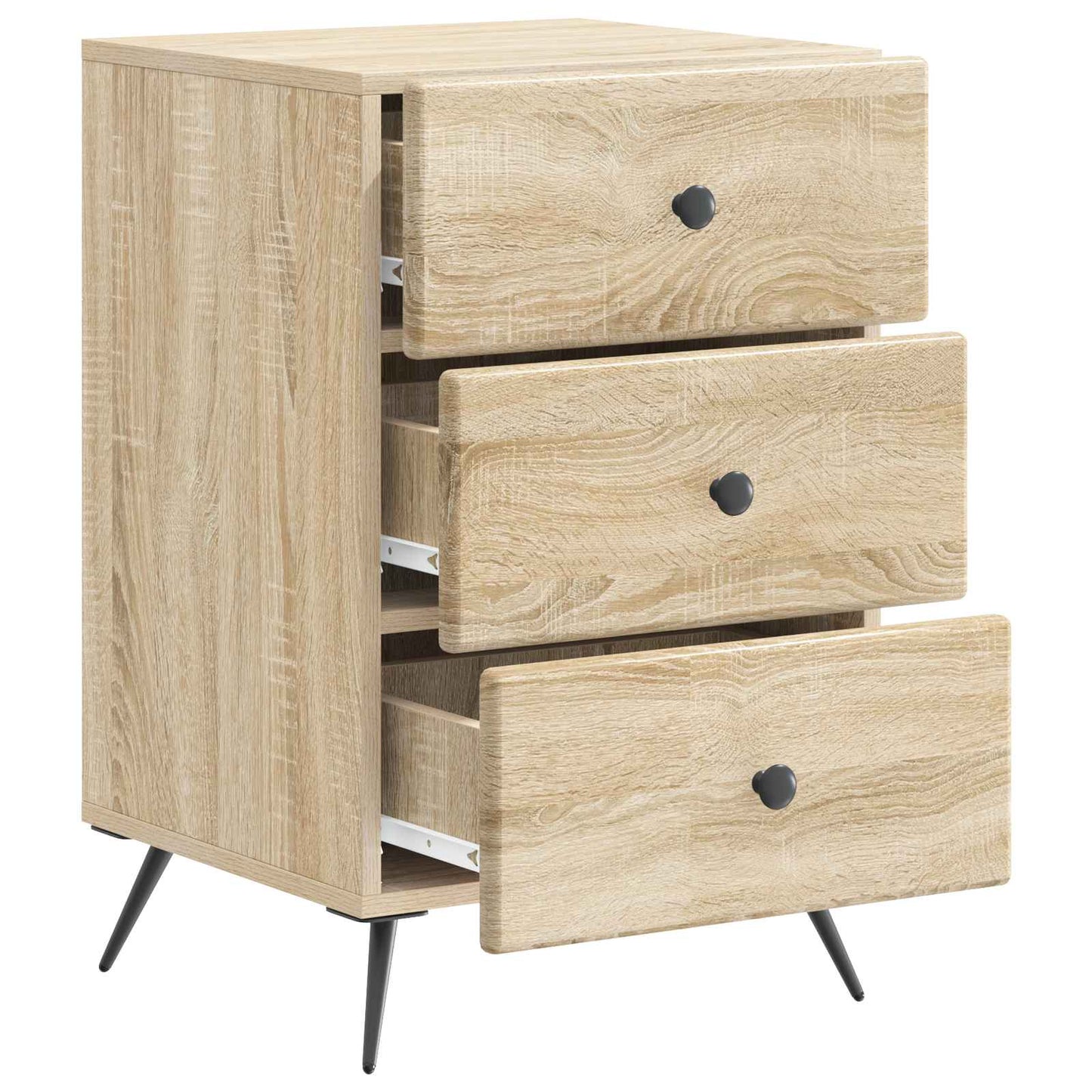 vidaXL Κομοδίνο Sonoma Δρυς 43 x 41 x 66,5 εκ. Επεξεργασμένο Ξύλο