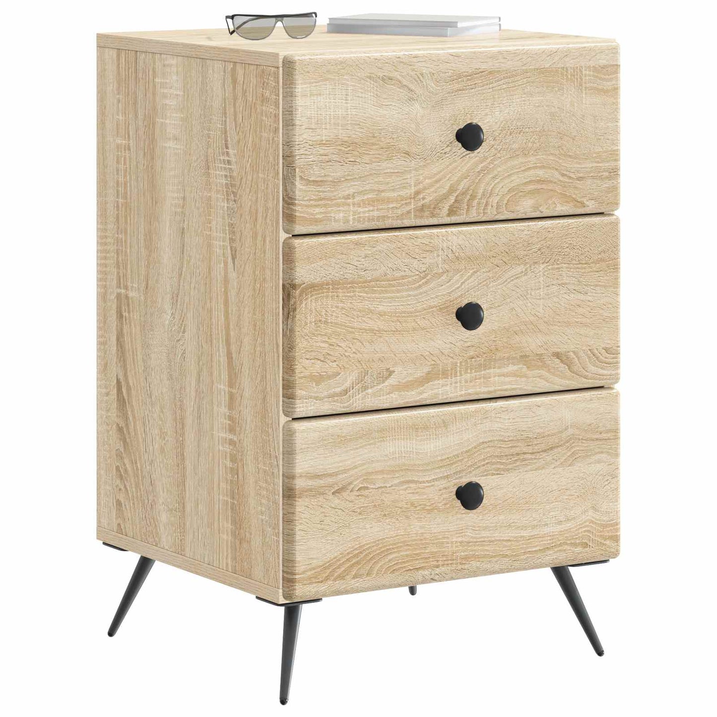vidaXL Κομοδίνο Sonoma Δρυς 43 x 41 x 66,5 εκ. Επεξεργασμένο Ξύλο
