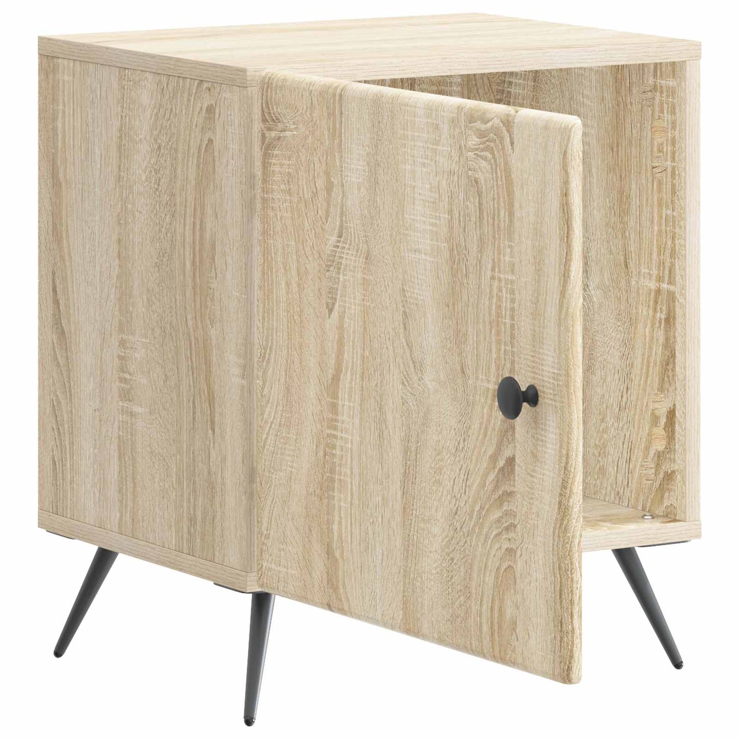 vidaXL Κομοδίνο Sonoma Δρυς 43 x 34,5 x 50 εκ Επεξεργασμένο Ξύλο