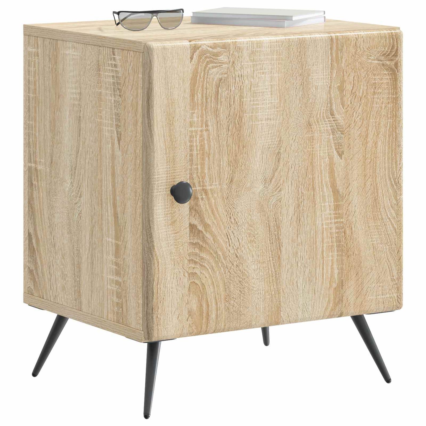 vidaXL Κομοδίνο Sonoma Δρυς 43 x 34,5 x 50 εκ Επεξεργασμένο Ξύλο
