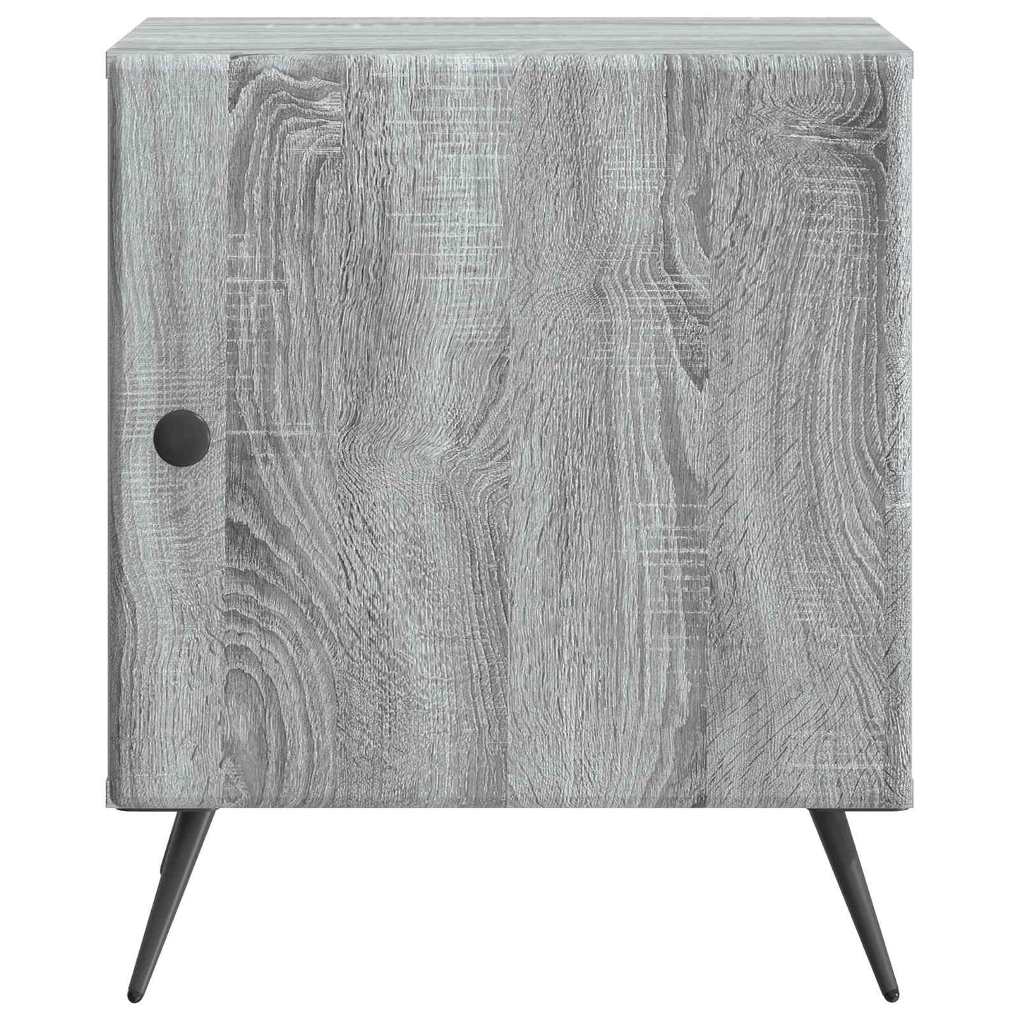 vidaXL Κομοδίνο 2 τμχ. Γκρι Sonoma 43 x 34,5 x 50 εκ