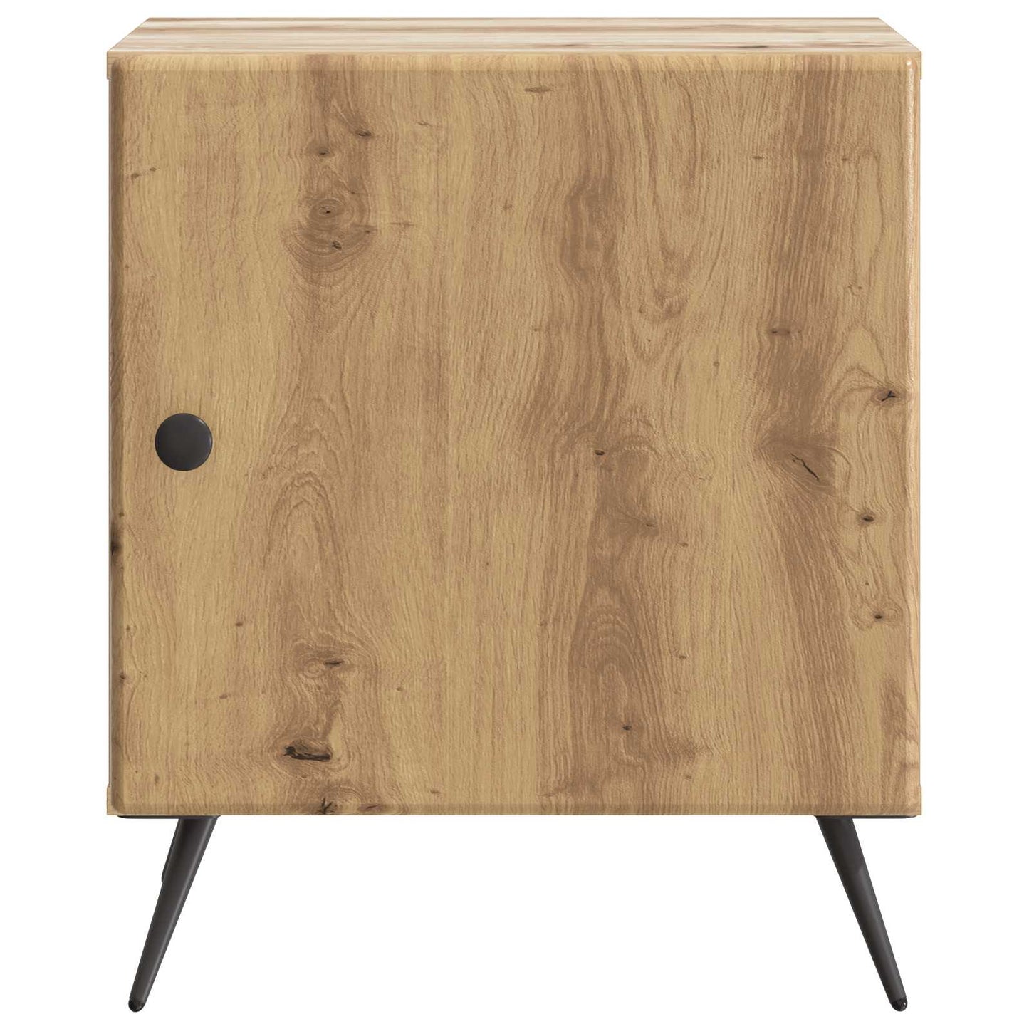 vidaXL Κομοδίνο Artisan Δρυς 43 x 34,5 x 50 εκ Επεξεργασμένο Ξύλο