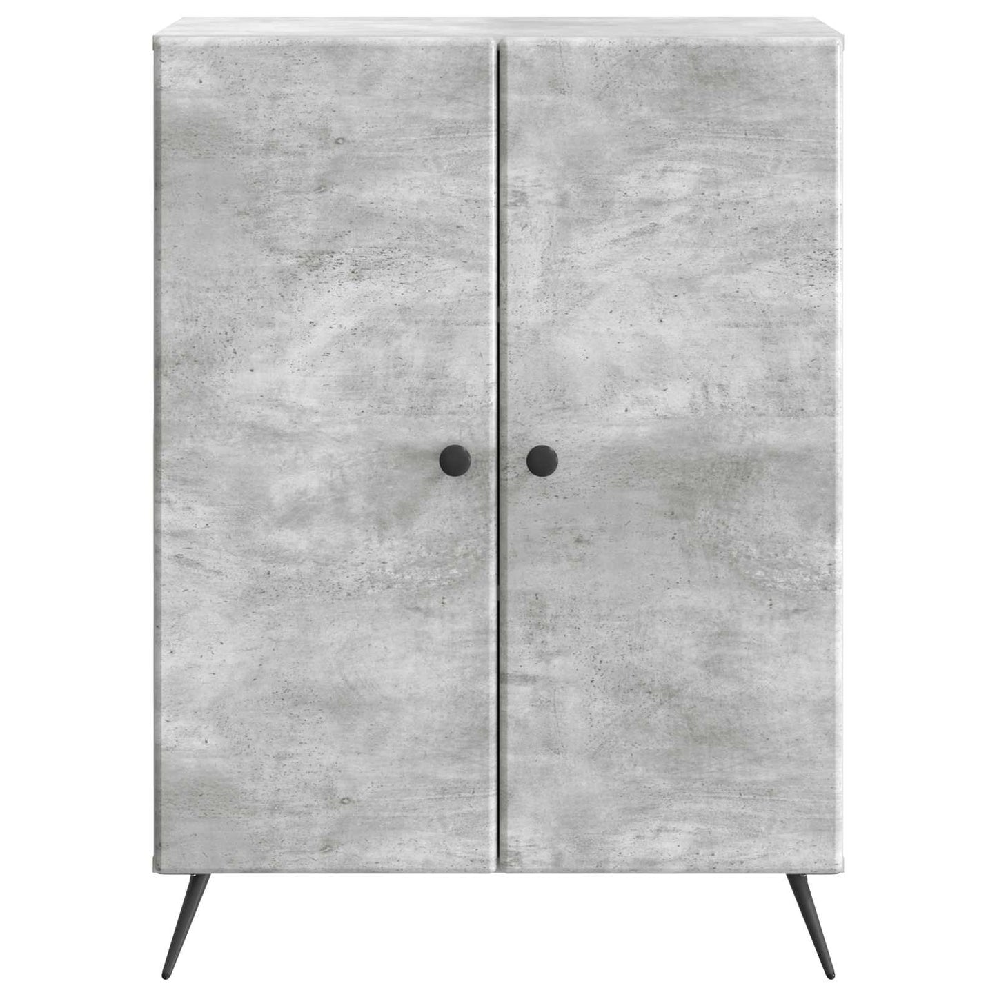vidaXL Πλαϊνό γραφείο Γκρι Σκυροδέματος 66 x 34,5 x 90 εκ