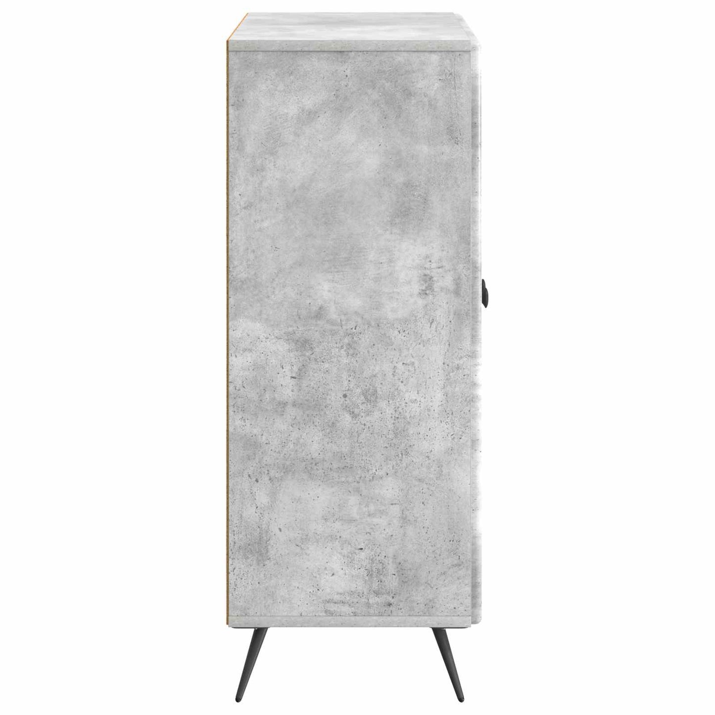 vidaXL Πλαϊνό γραφείο Γκρι Σκυροδέματος 66 x 34,5 x 90 εκ