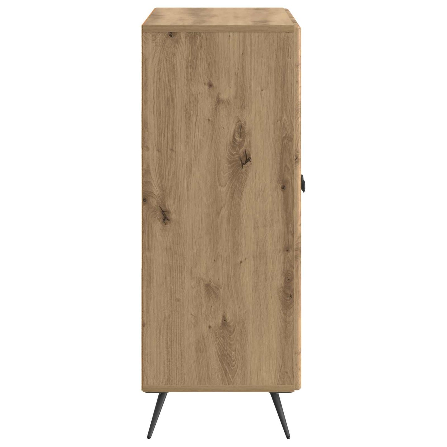 vidaXL Πλαϊνό γραφείο Artisan Δρυς 66 x 34,5 x 90 εκ