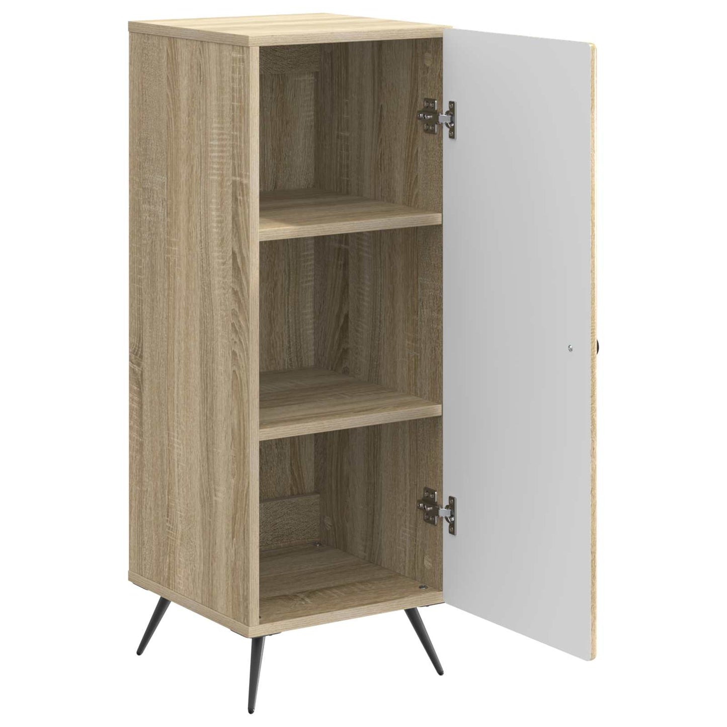 vidaXL Πλαϊνό γραφείο Sonoma Δρυς 33 x 34,5 x 90 εκ Επεξεργασμένο Ξύλο
