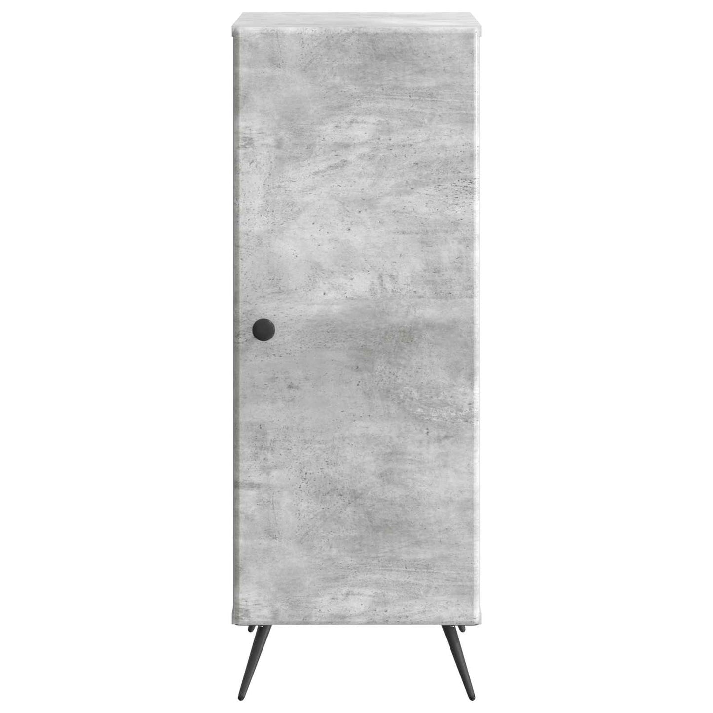 vidaXL Πλαϊνό γραφείο Γκρι Σκυροδέματος 33 x 34,5 x 90 εκ