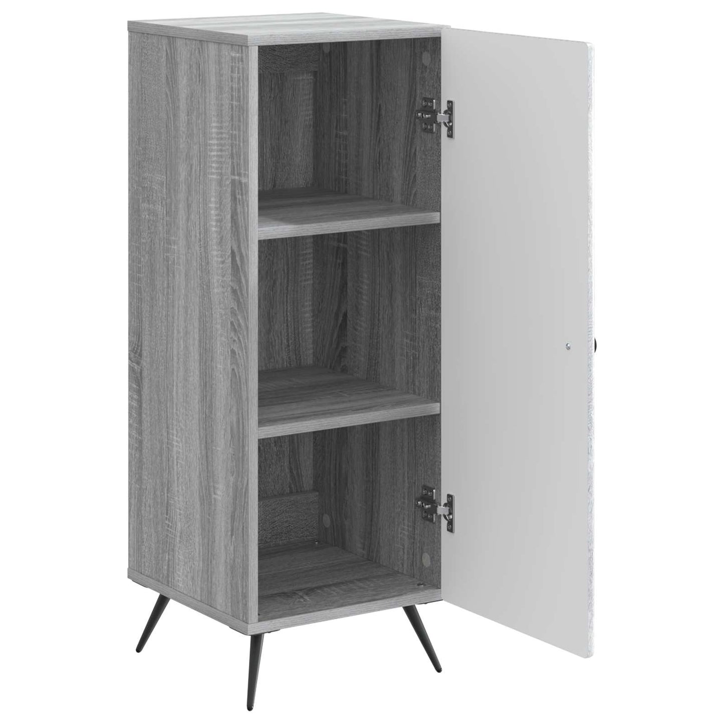 vidaXL Πλαϊνό γραφείο Γκρι Sonoma 33 x 34,5 x 90 εκ Επεξεργασμένο Ξύλο