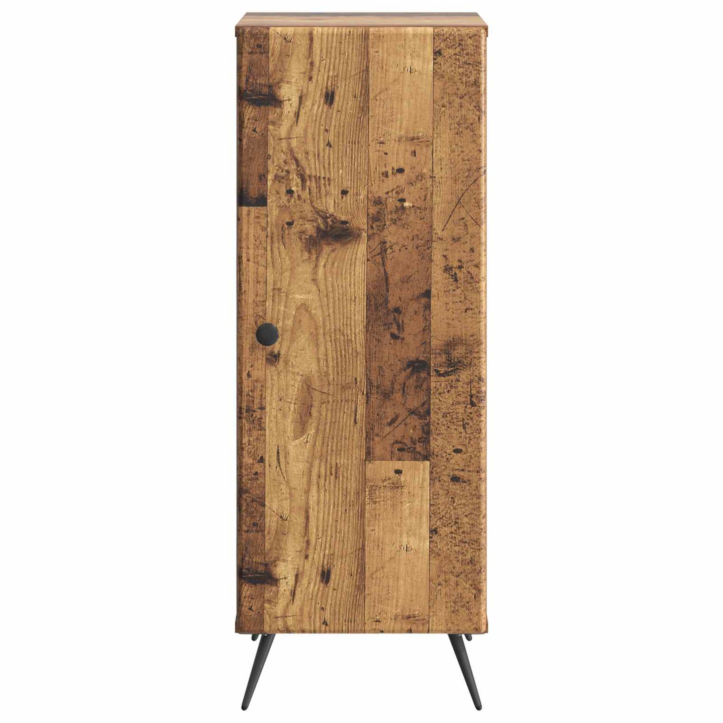 vidaXL Πλαϊνό γραφείο Παλαιωμένο ξύλο 33 x 34,5 x 90 εκ