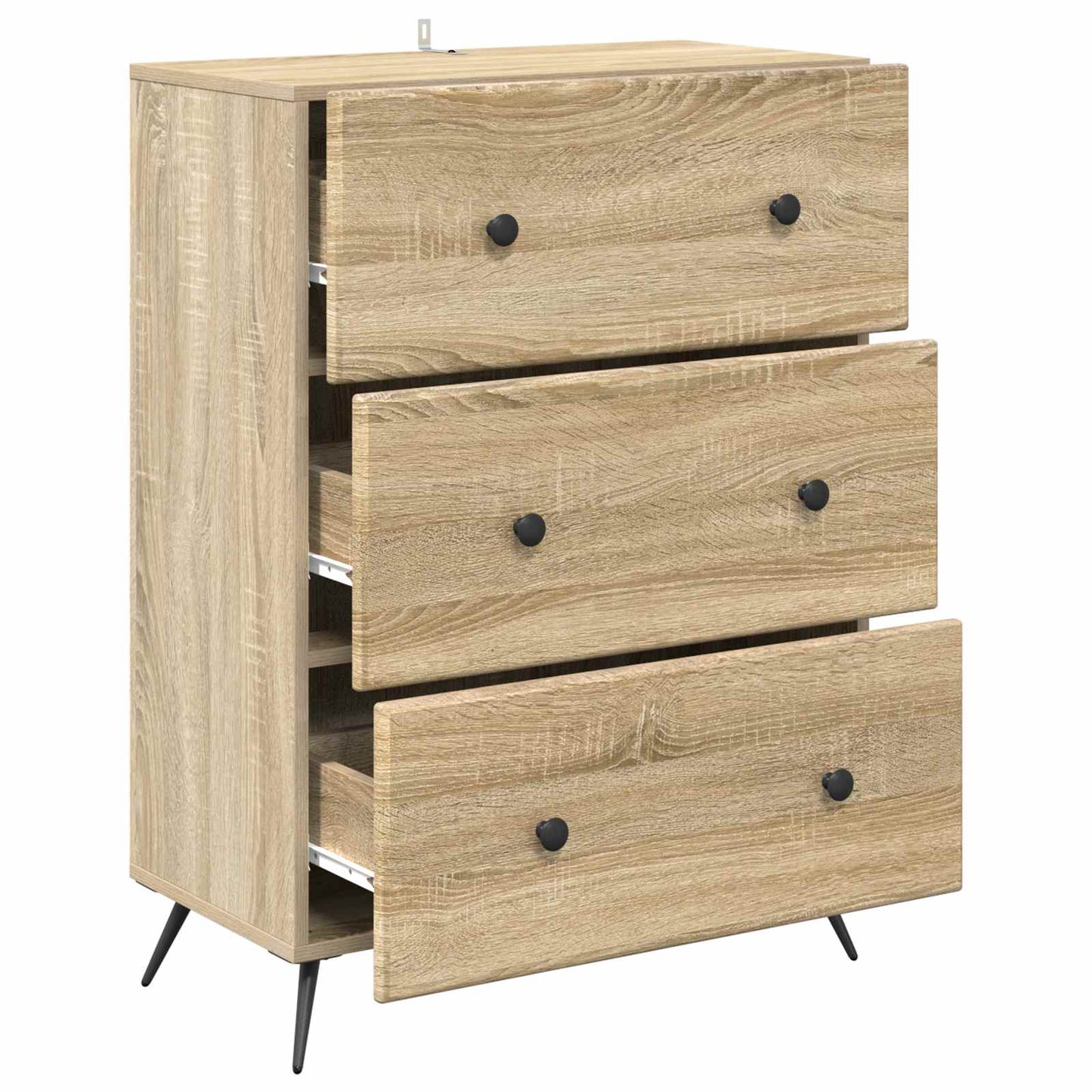 vidaXL Ντουλάπι με Συρτάρια 66 x 34,5 x 90 εκ Επεξεργασμένο Ξύλο