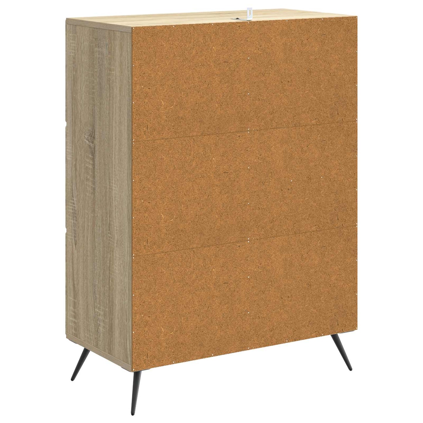 vidaXL Πλαϊνό γραφείο Sonoma Δρυς 66 x 34,5 x 90 εκ Επεξεργασμένο Ξύλο