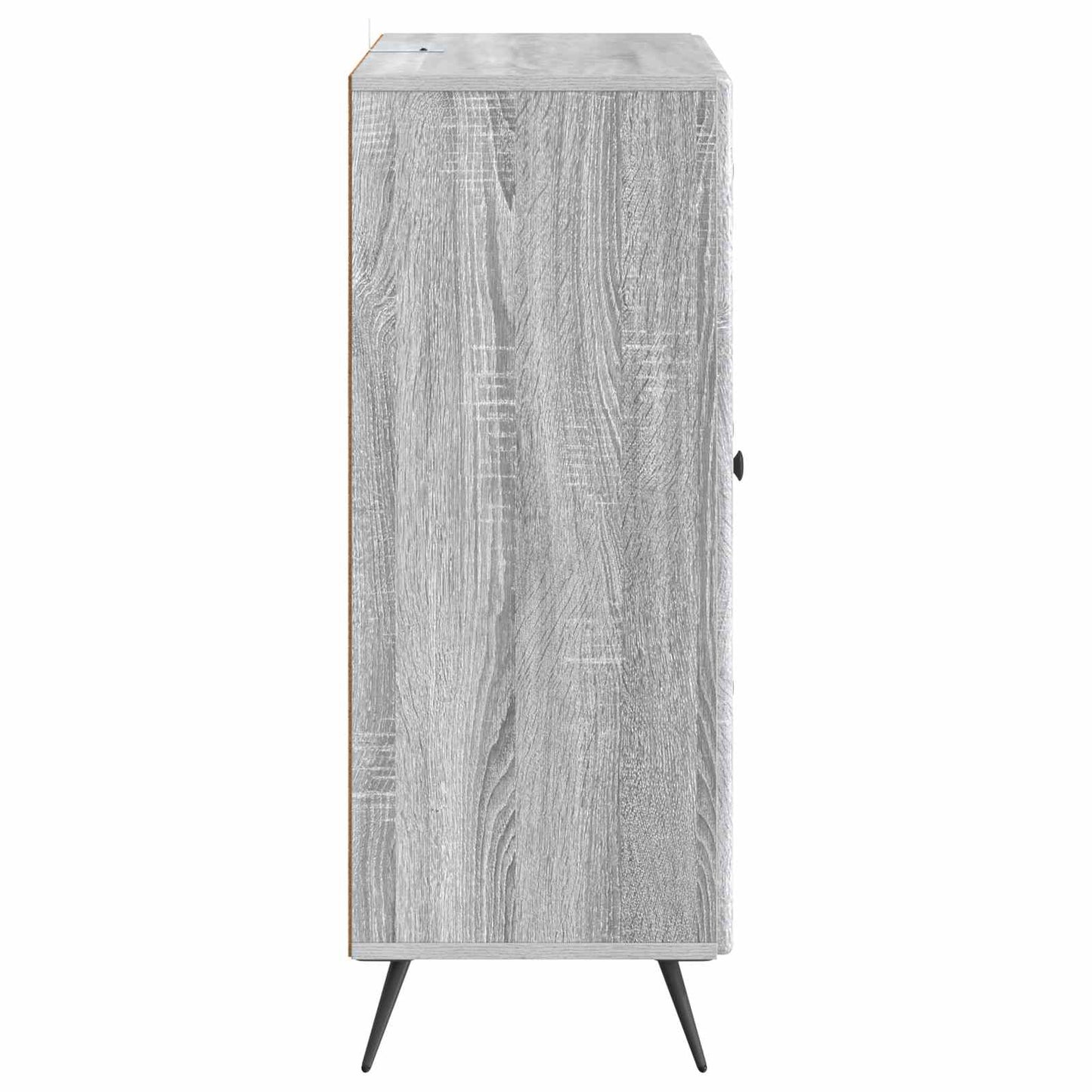 vidaXL Πλαϊνό γραφείο Γκρι Sonoma 66 x 34,5 x 90 εκ Επεξεργασμένο Ξύλο