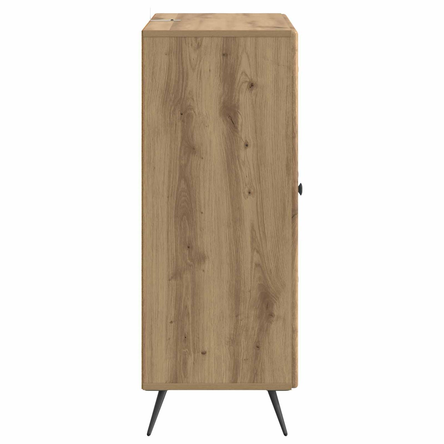 vidaXL Πλαϊνό γραφείο Artisan Δρυς 66 x 34,5 x 90 εκ