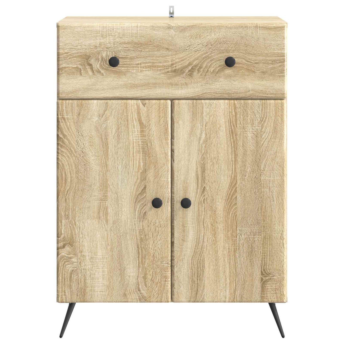 vidaXL Πλαϊνό γραφείο Sonoma Δρυς 66 x 34,5 x 90 εκ Επεξεργασμένο Ξύλο