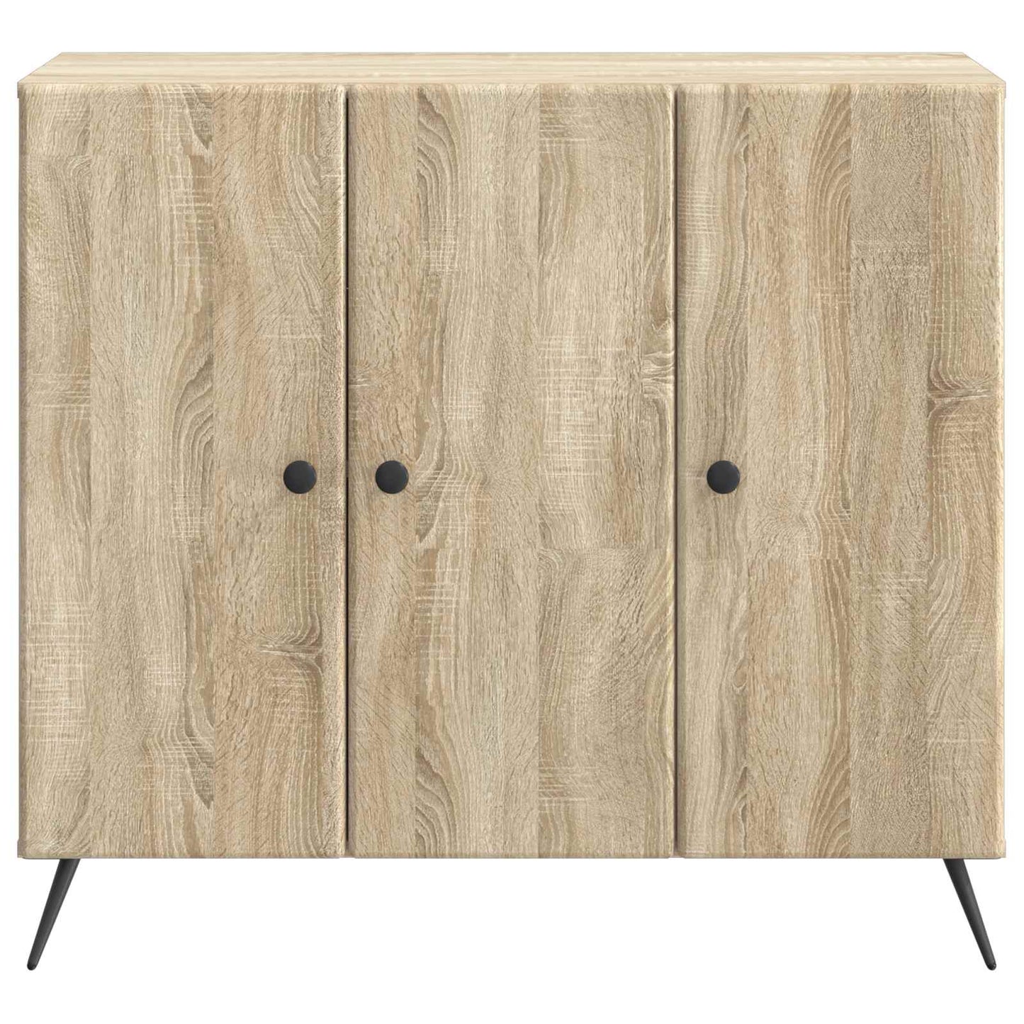 vidaXL Πλαϊνό γραφείο Sonoma Δρυς 89 x 34,5 x 80 εκ Επεξεργασμένο Ξύλο
