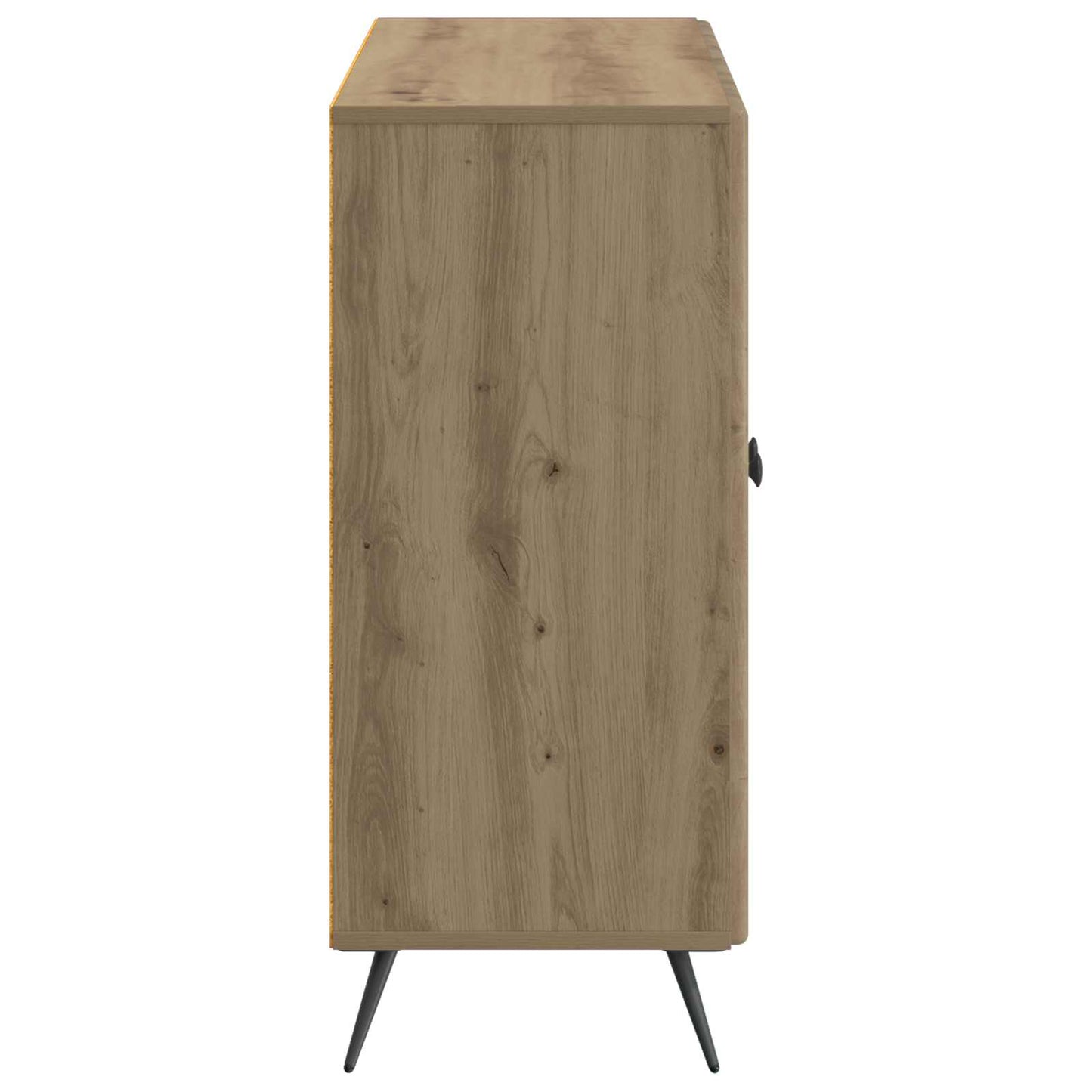 vidaXL Πλαϊνό γραφείο Artisan Δρυς 89 x 34,5 x 80 εκ