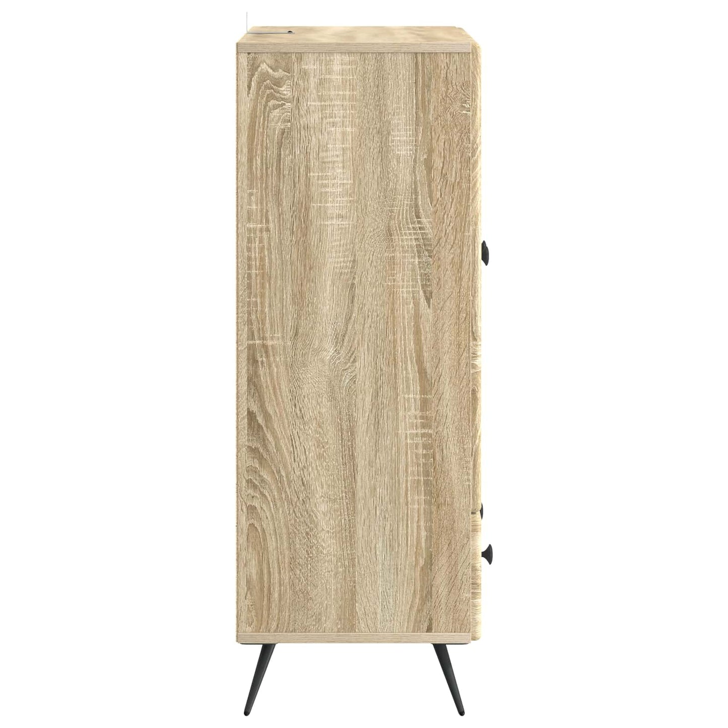 vidaXL Πλαϊνό γραφείο με συρτάρι Sonoma Δρυς 66 x 34,5 x 95 εκ.