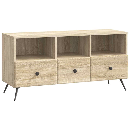 vidaXL Ντουλάπι TV Sonoma Δρυς 102 x 34,5 x 50 εκ. Επεξεργασμένο Ξύλο