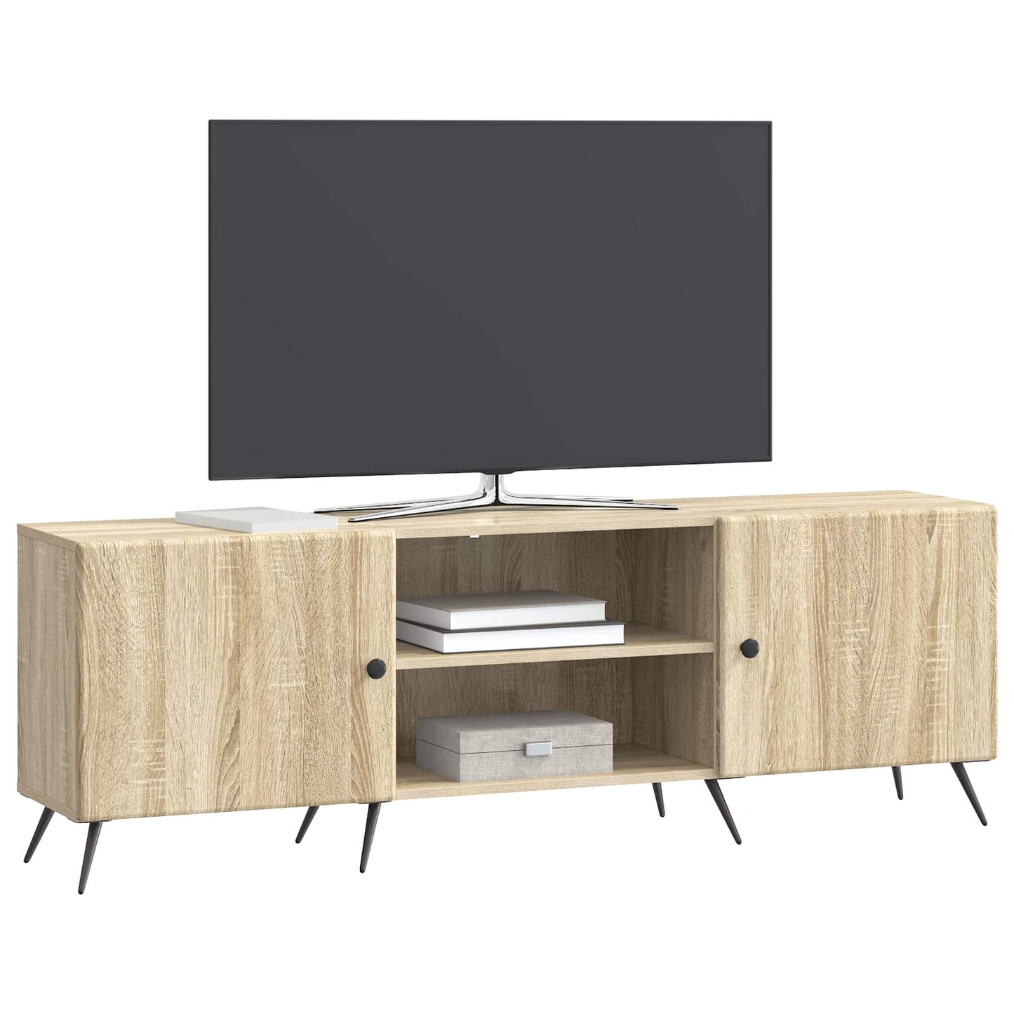 vidaXL Ντουλάπι TV Sonoma Δρυς 150 x 31 x 50 εκ. Επεξεργασμένο Ξύλο