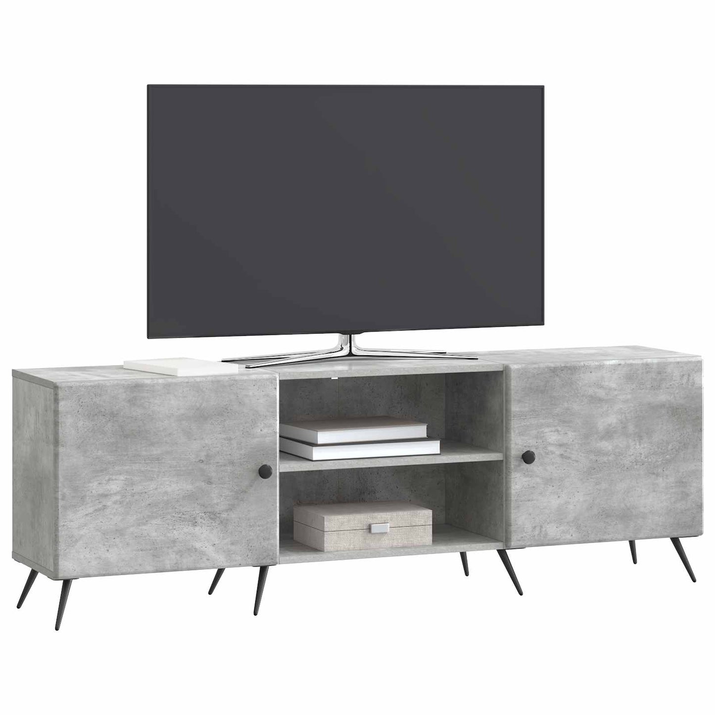 vidaXL Ντουλάπι TV Γκρι Σκυροδέματος 150 x 31 x 50 εκ.
