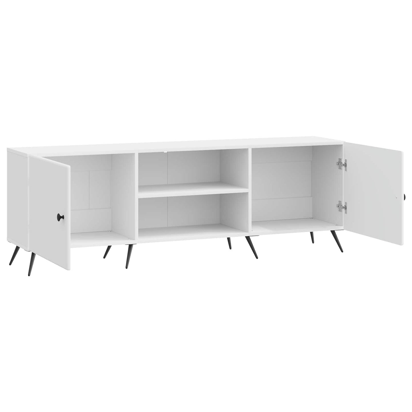 vidaXL Ντουλάπι TV Γυαλιστερό Λευκό 150 x 31 x 50 εκ.