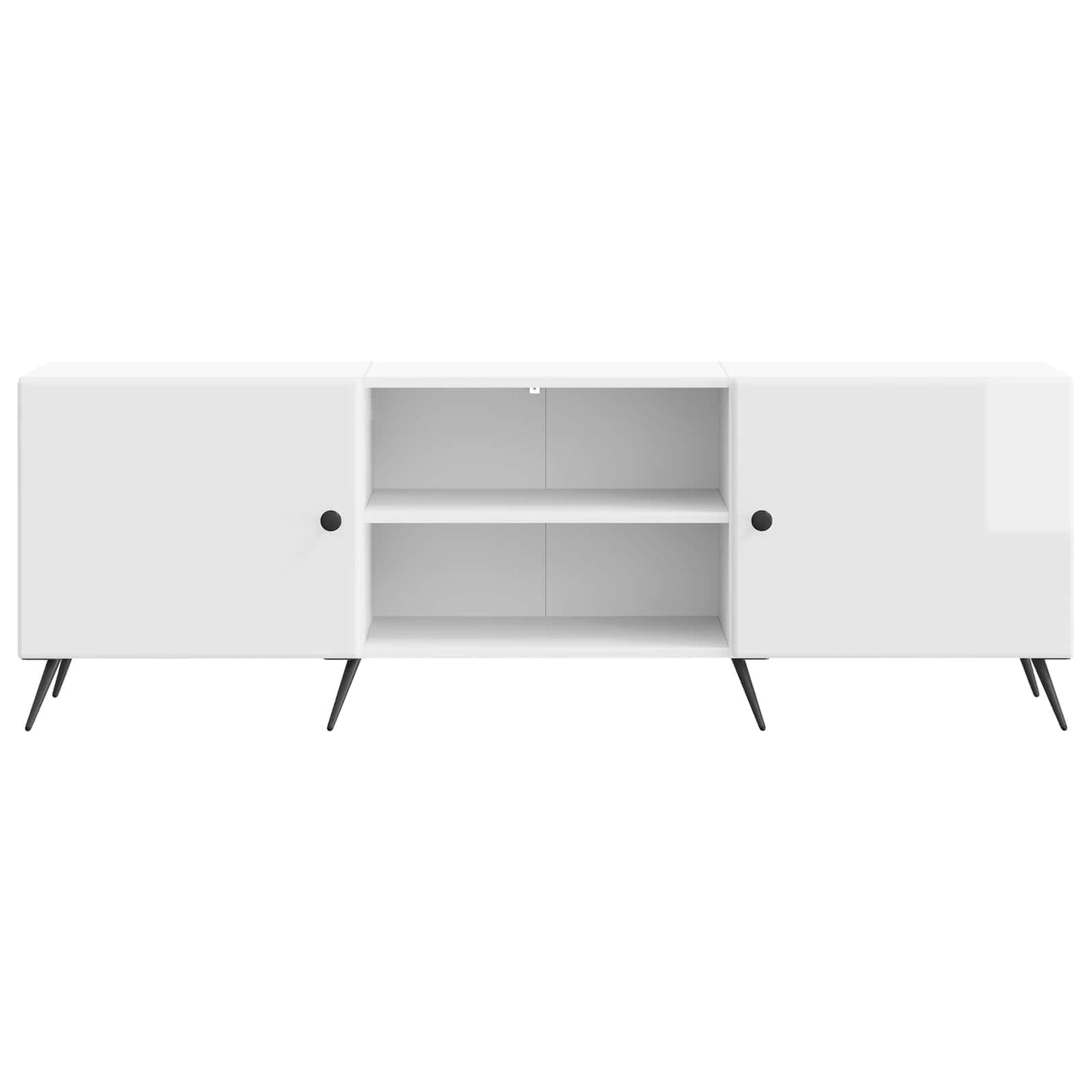 vidaXL Ντουλάπι TV Γυαλιστερό Λευκό 150 x 31 x 50 εκ.